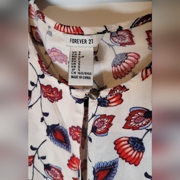 Forever21 slit sleeves mini dress small - Picture 10 of 11